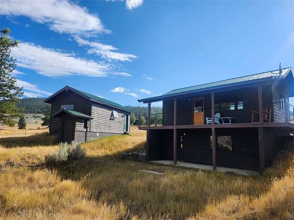 5 Acres of Residential Land with Home for Sale in Hot Springs, Montana