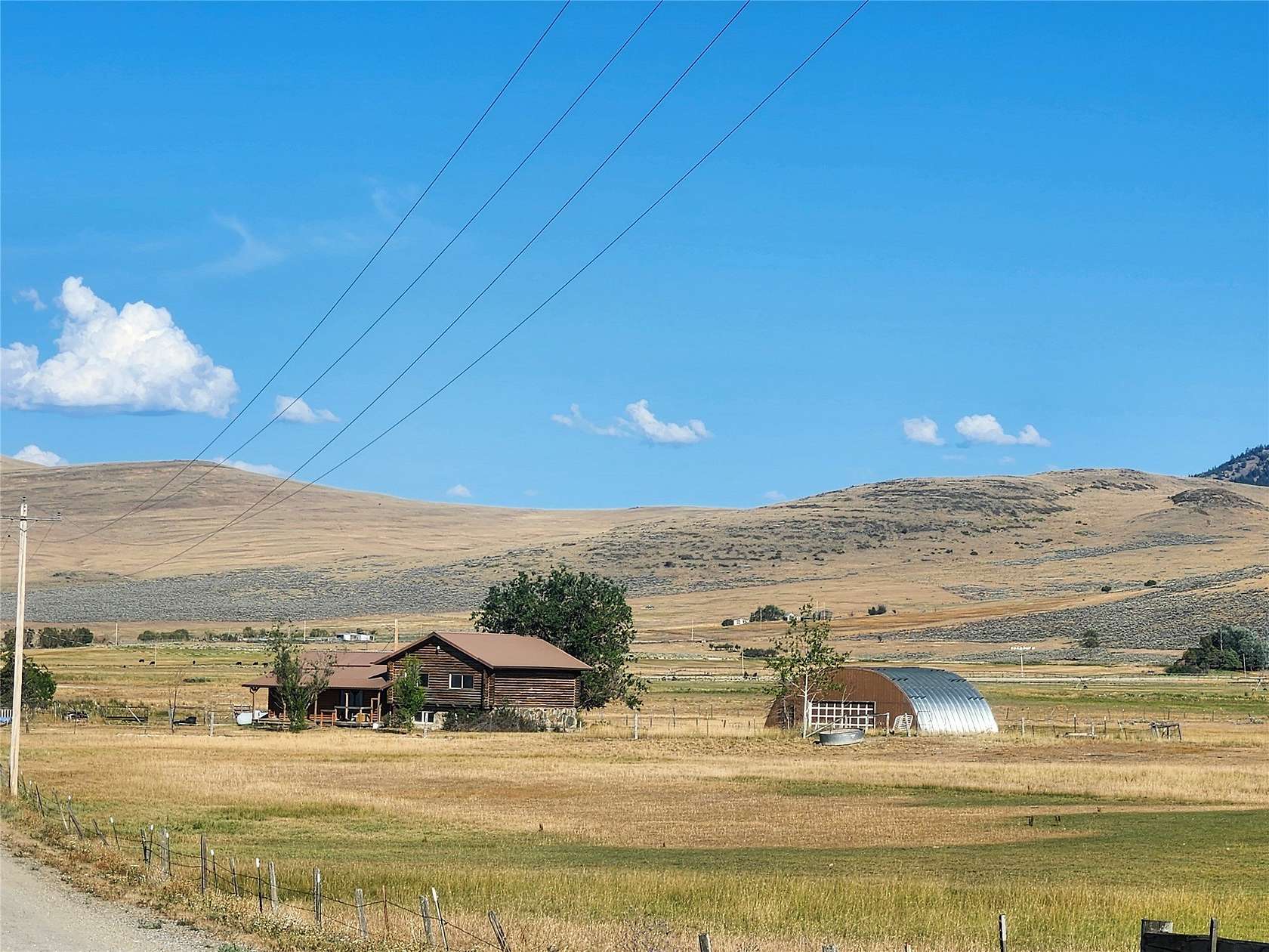 38 Acres of Agricultural Land with Home for Sale in Hot Springs, Montana