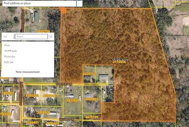 16 Acres of Land for Sale in Hammond, Louisiana