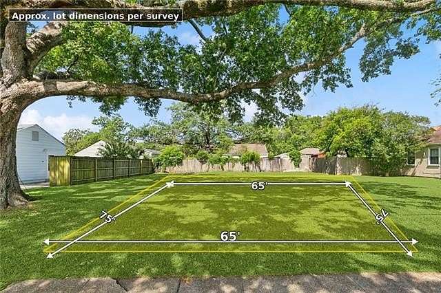 0.11 Acres of Residential Land for Sale in Metairie, Louisiana