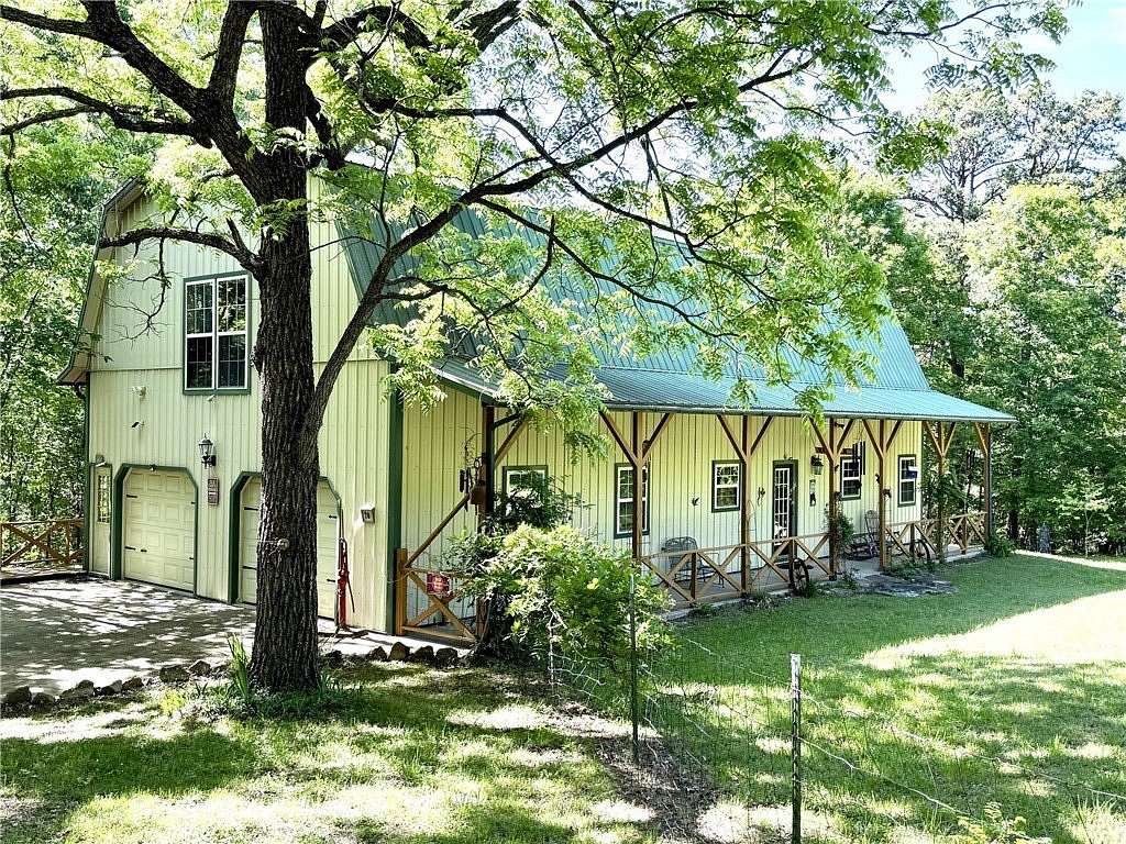8.6 Acres of Land with Home for Sale in Eureka Springs, Arkansas