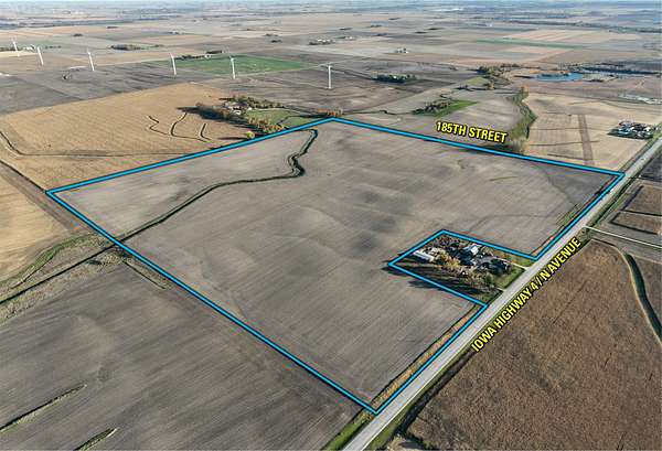 155 Acres of Recreational Land & Farm for Sale in Jefferson, Iowa