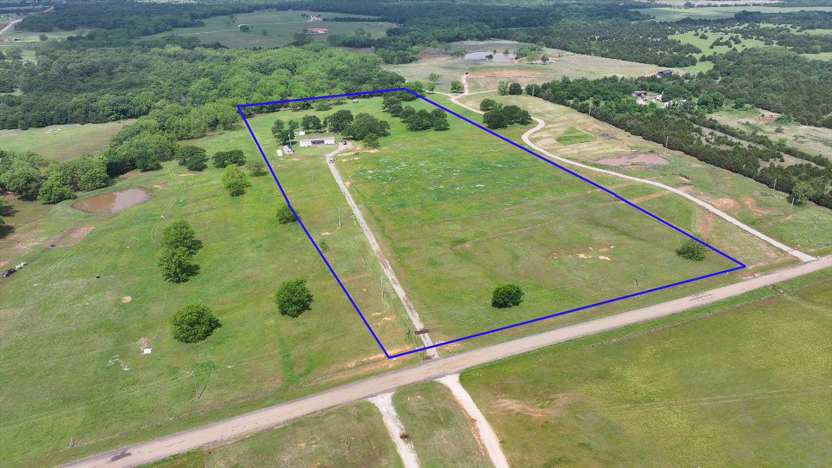 16 Acres of Land with Home for Sale in Stroud, Oklahoma