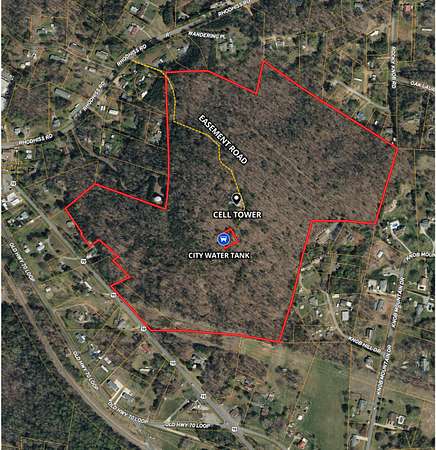 57.7 Acres of Land for Sale in Connelly Springs, North Carolina
