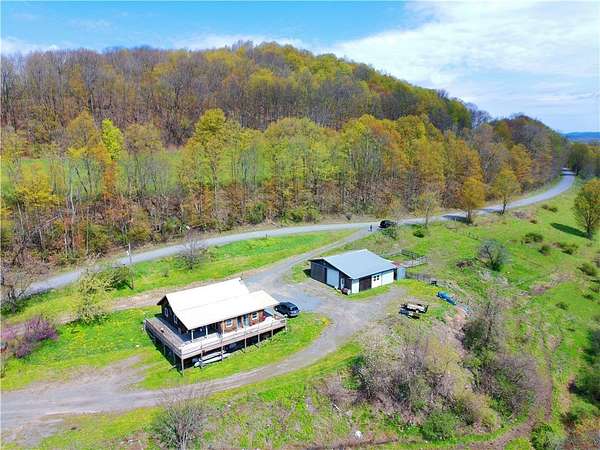 100 Acres of Land with Home for Sale in Hubbardsville, New York