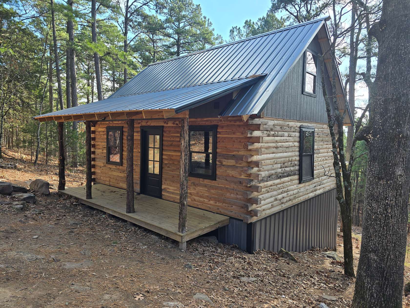 1.6 Acres of Residential Land with Home for Sale in Muse, Oklahoma