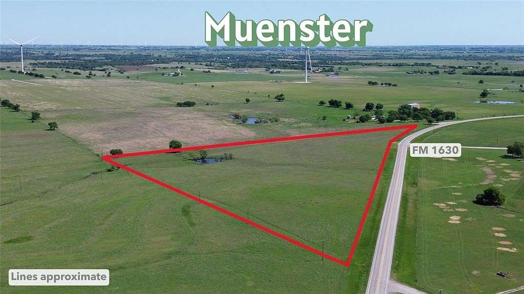 17.5 Acres of Agricultural Land for Sale in Muenster, Texas