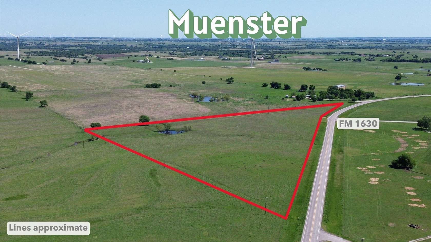 17.5 Acres of Agricultural Land for Sale in Muenster, Texas
