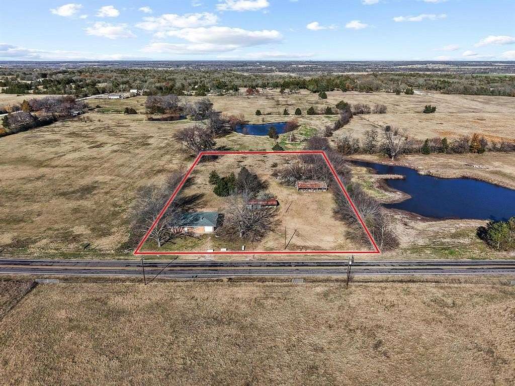 2.36 Acres of Residential Land with Home for Sale in Denison, Texas