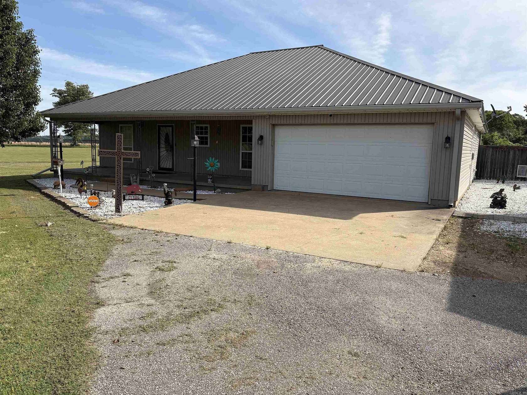 6.8 Acres of Land with Home for Sale in Wynne, Arkansas