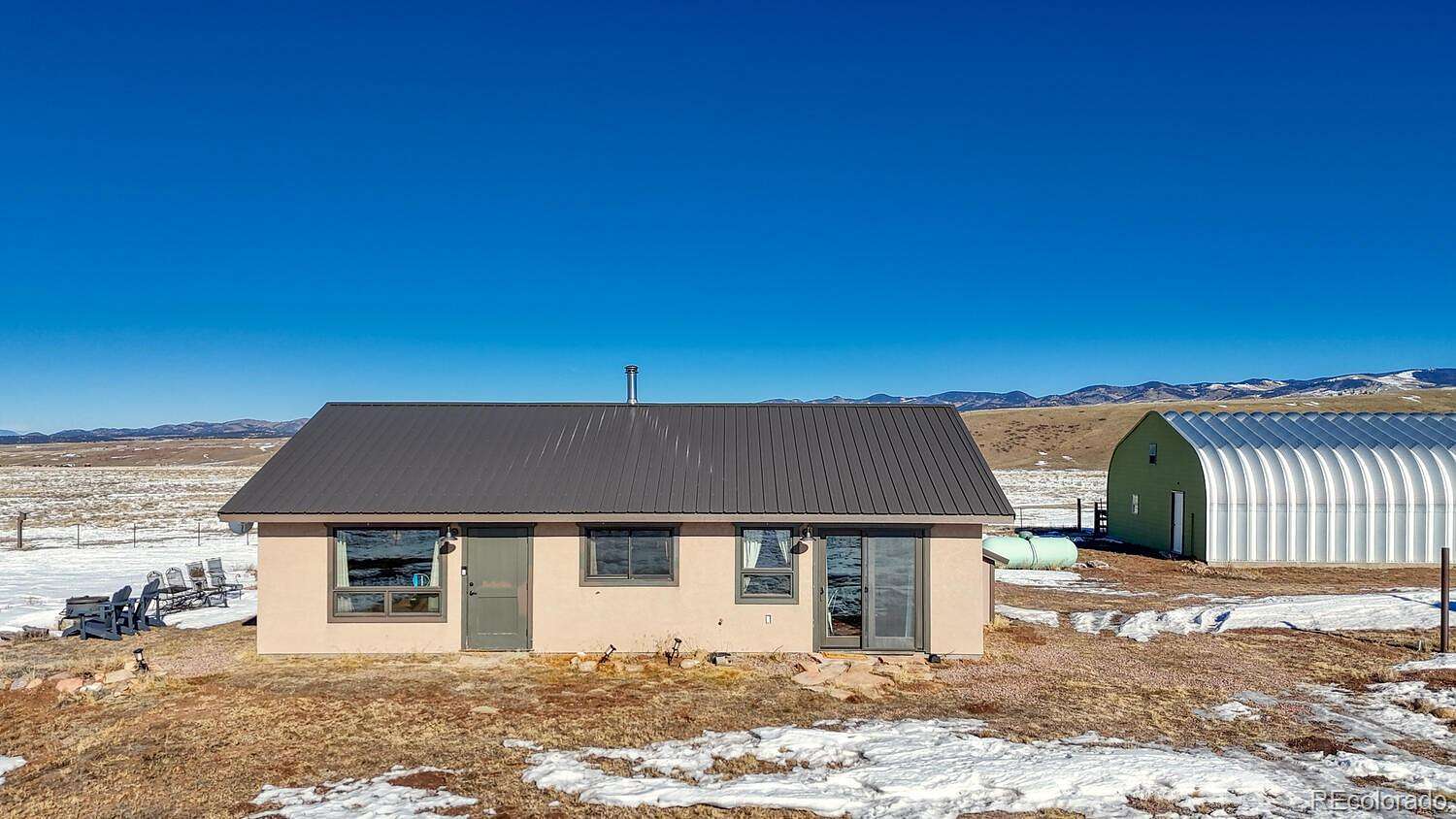 35.4 Acres of Recreational Land with Home for Sale in Westcliffe, Colorado