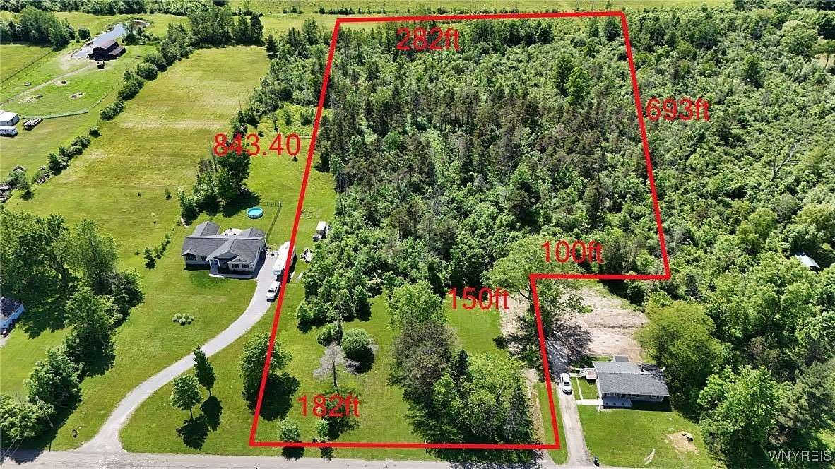 5 Acres of Residential Land for Sale in Derby, New York