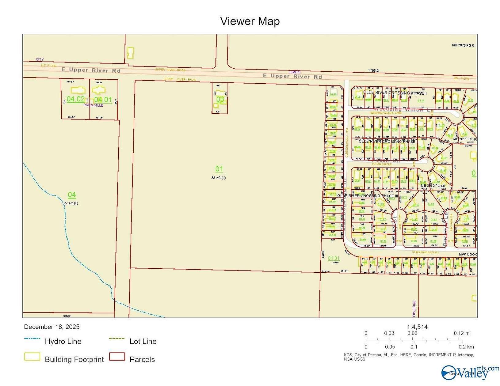 38 Acres of Land for Sale in Priceville, Alabama
