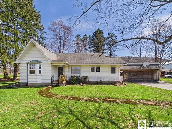 6 Acres of Land with Home for Sale in Allegany, New York