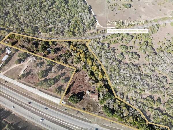 9.24 Acres of Commercial Land for Sale in La Grange, Texas