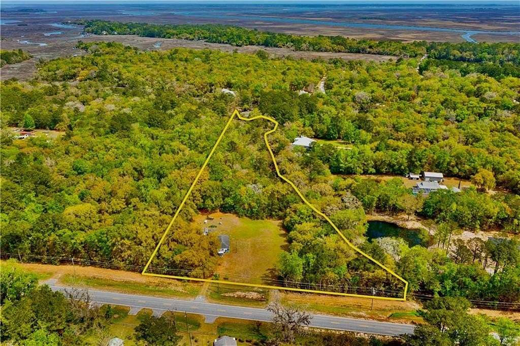 5 Acres of Land with Home for Sale in Darien, Georgia