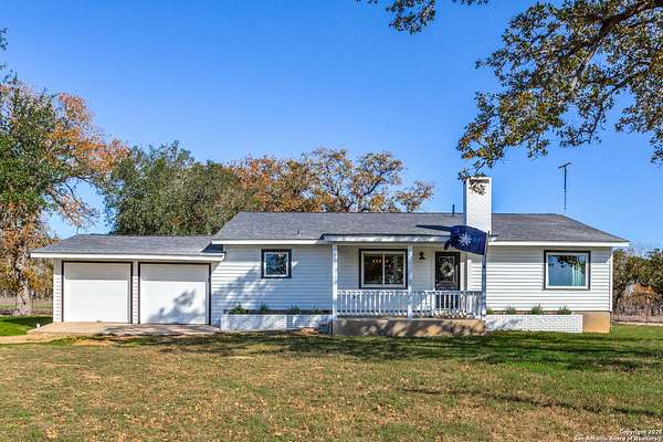 10.2 Acres of Land with Home for Sale in Stockdale, Texas