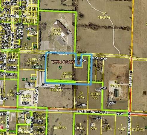 13.9 Acres of Land for Sale in Ozark, Missouri