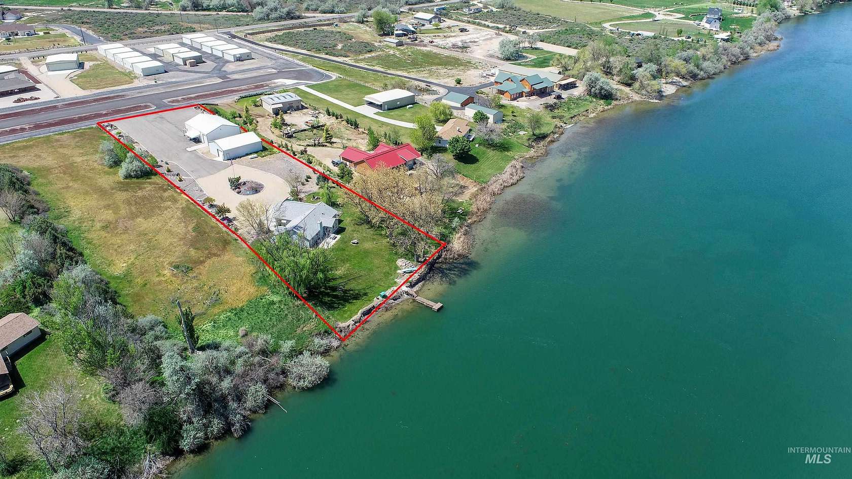 1.56 Acres of Land with Home for Sale in Melba, Idaho