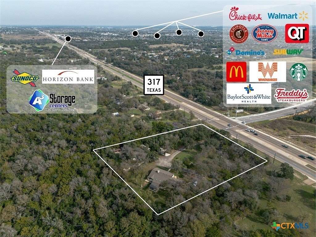 2.65 Acres of Improved Mixed-Use Land for Sale in Belton, Texas