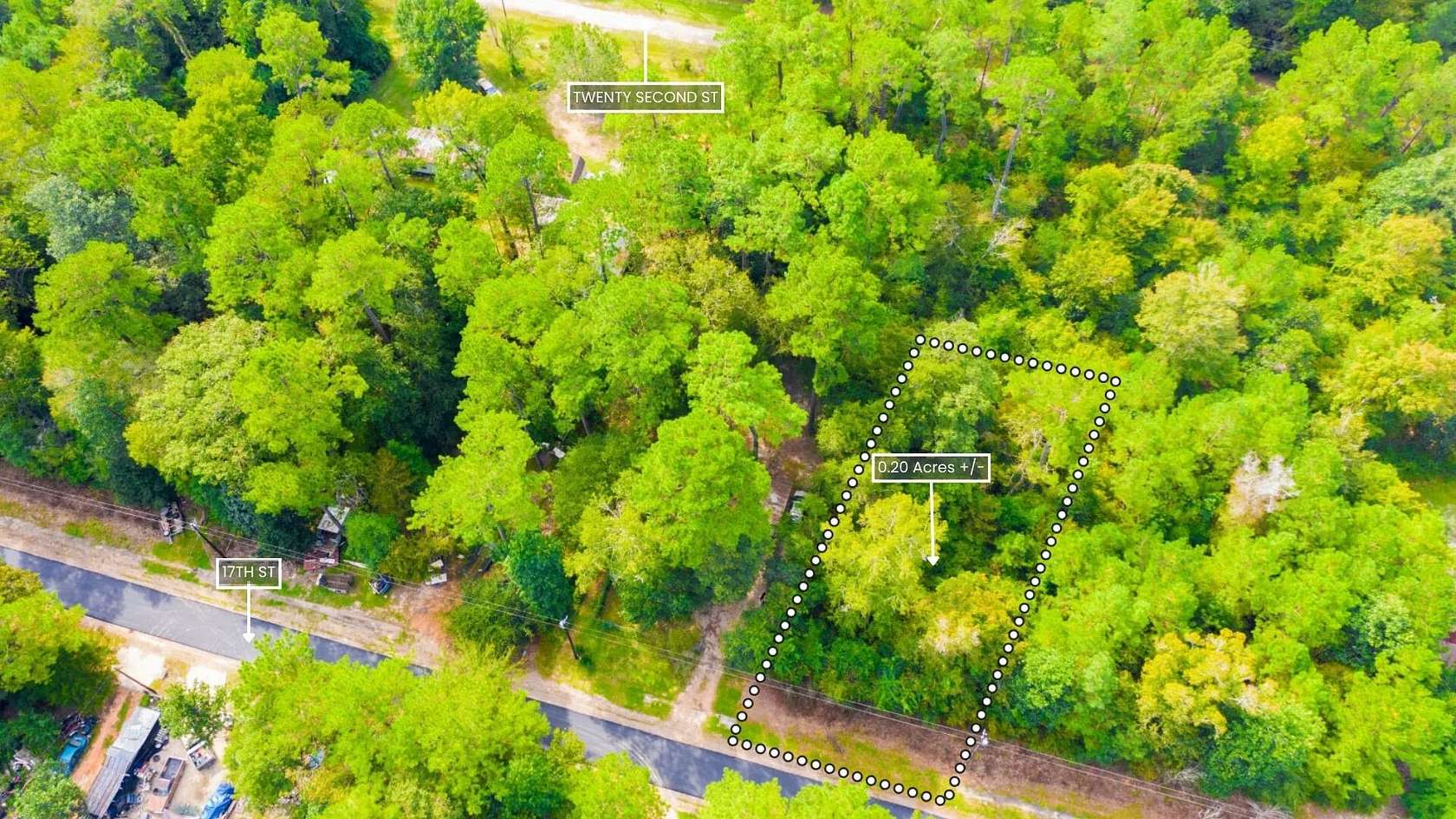 0.2 Acres of Residential Land for Sale in Woodville, Texas