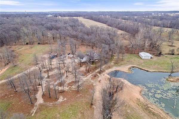30 Acres of Agricultural Land with Home for Sale in Decatur, Arkansas