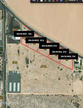 4 Acres of Commercial Land for Sale in Salome, Arizona