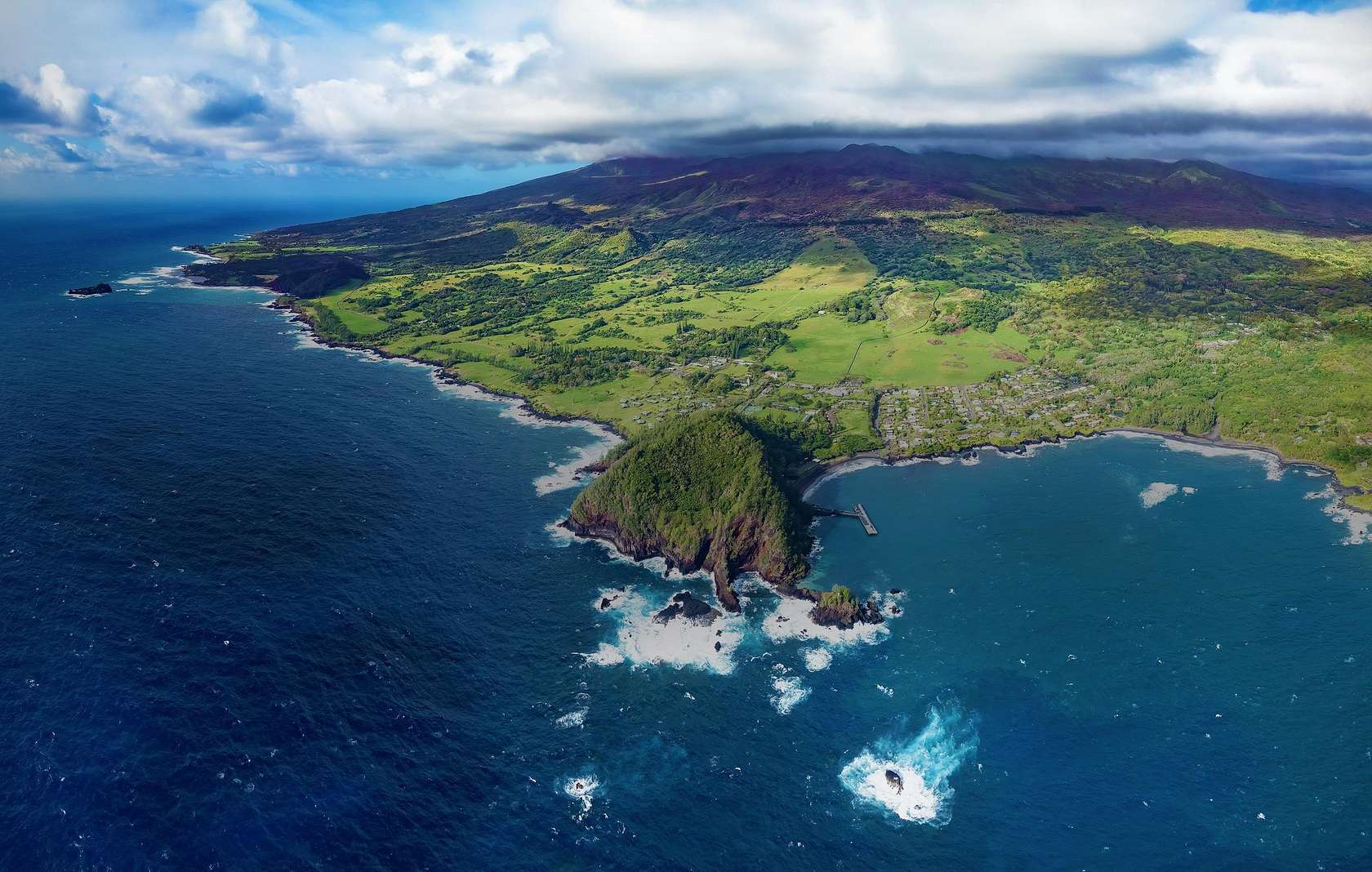 3,014 Acres of Agricultural Land with Home for Sale in Hana, Hawaii