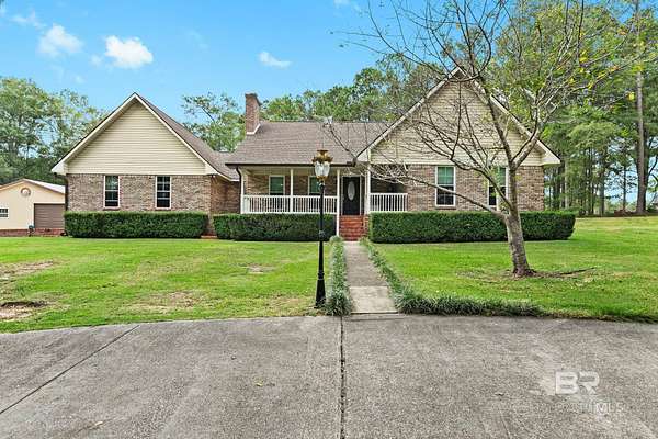 4 Acres of Residential Land with Home for Sale in Monroeville, Alabama