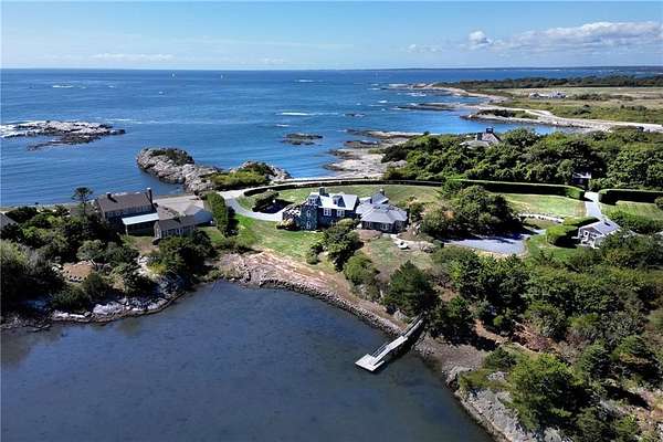 3.89 Acres of Residential Land with Home for Sale in Newport, Rhode Island