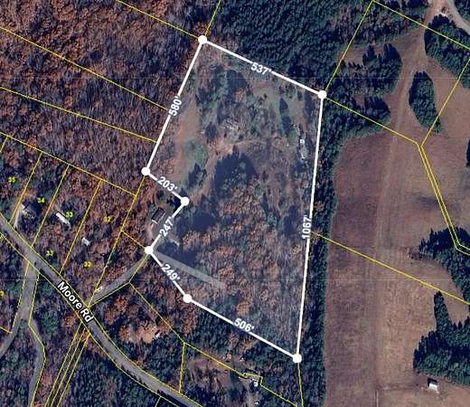 14.1 Acres of Land for Sale in Charleston, Tennessee