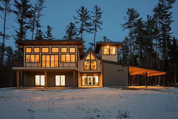 3.69 Acres of Residential Land with Home for Sale in Newry, Maine