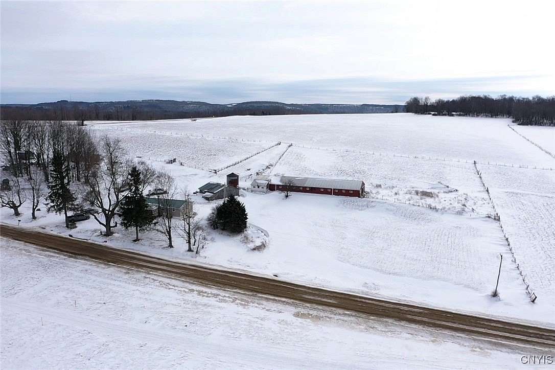 75.4 Acres of Agricultural Land with Home for Sale in Wellsville, New York