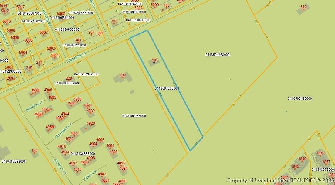 1.63 Acres of Residential Land for Sale in Fayetteville, North Carolina