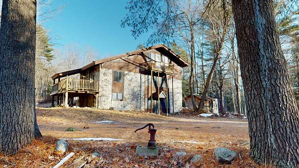 6.4 Acres of Residential Land with Home for Sale in Poland, Maine