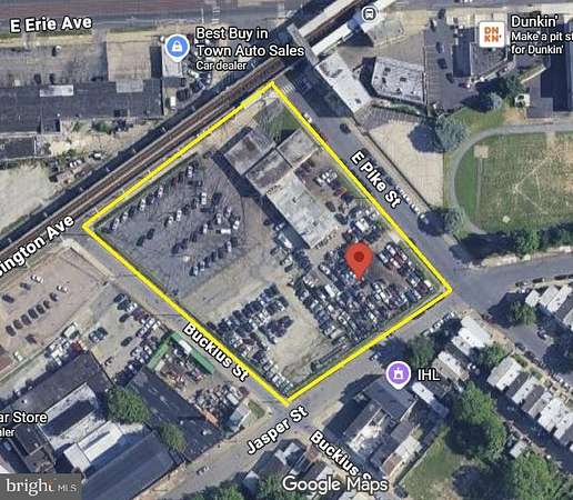 2.37 Acres of Commercial Land for Sale in Philadelphia, Pennsylvania