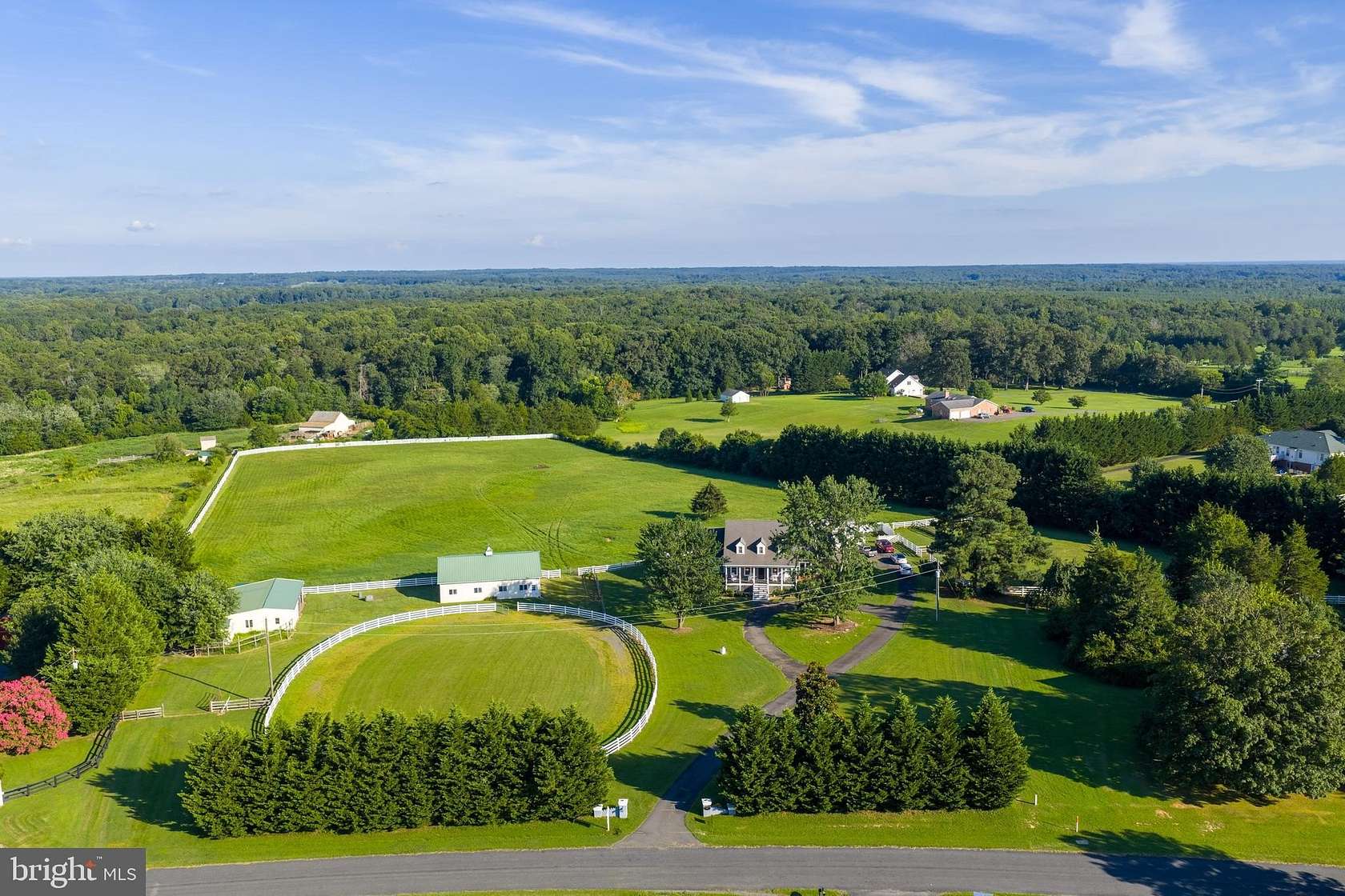 16 Acres of Land with Home for Sale in Rhoadesville, Virginia