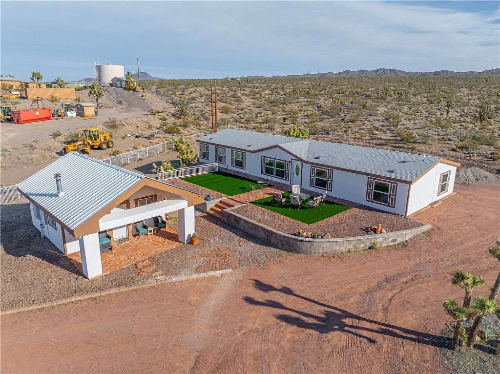 2.29 Acres of Residential Land with Home for Sale in White Hills, Arizona