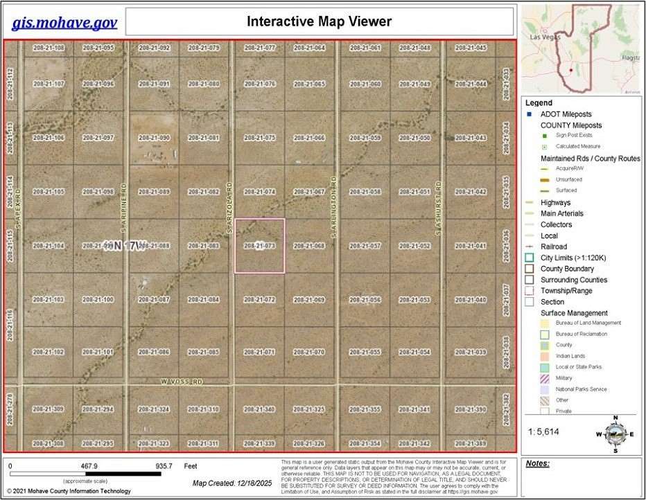 2.35 Acres of Land for Sale in Golden Valley, Arizona