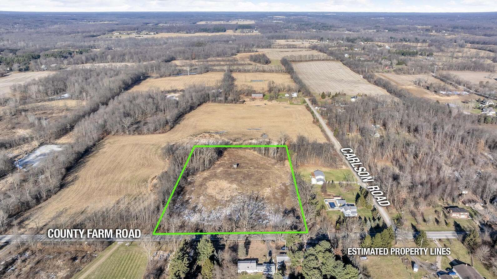 6.75 Acres of Residential Land for Sale in Parma, Michigan