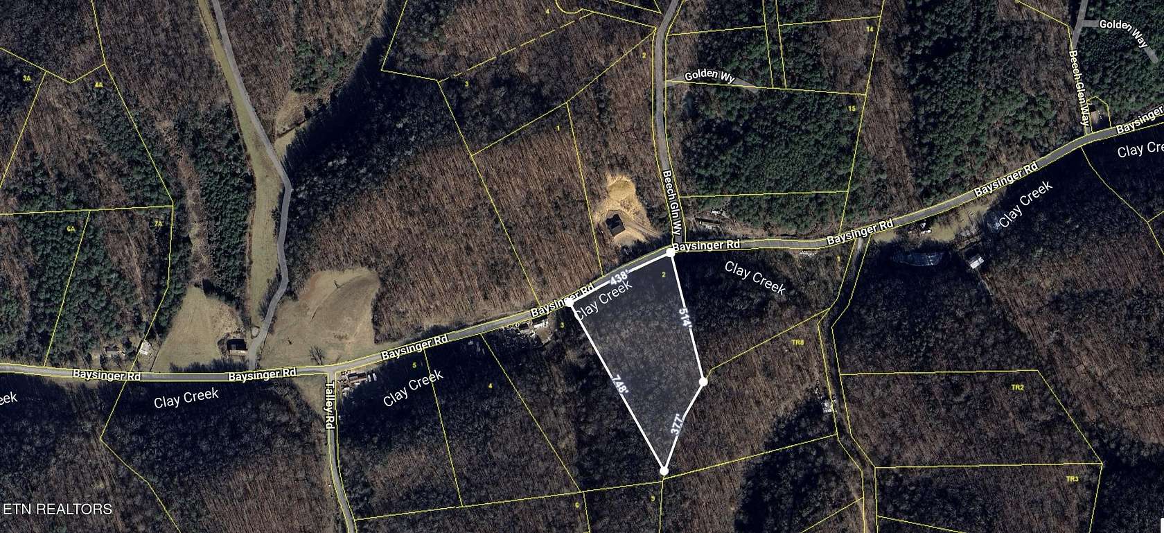 5 Acres of Residential Land for Sale in Newport, Tennessee