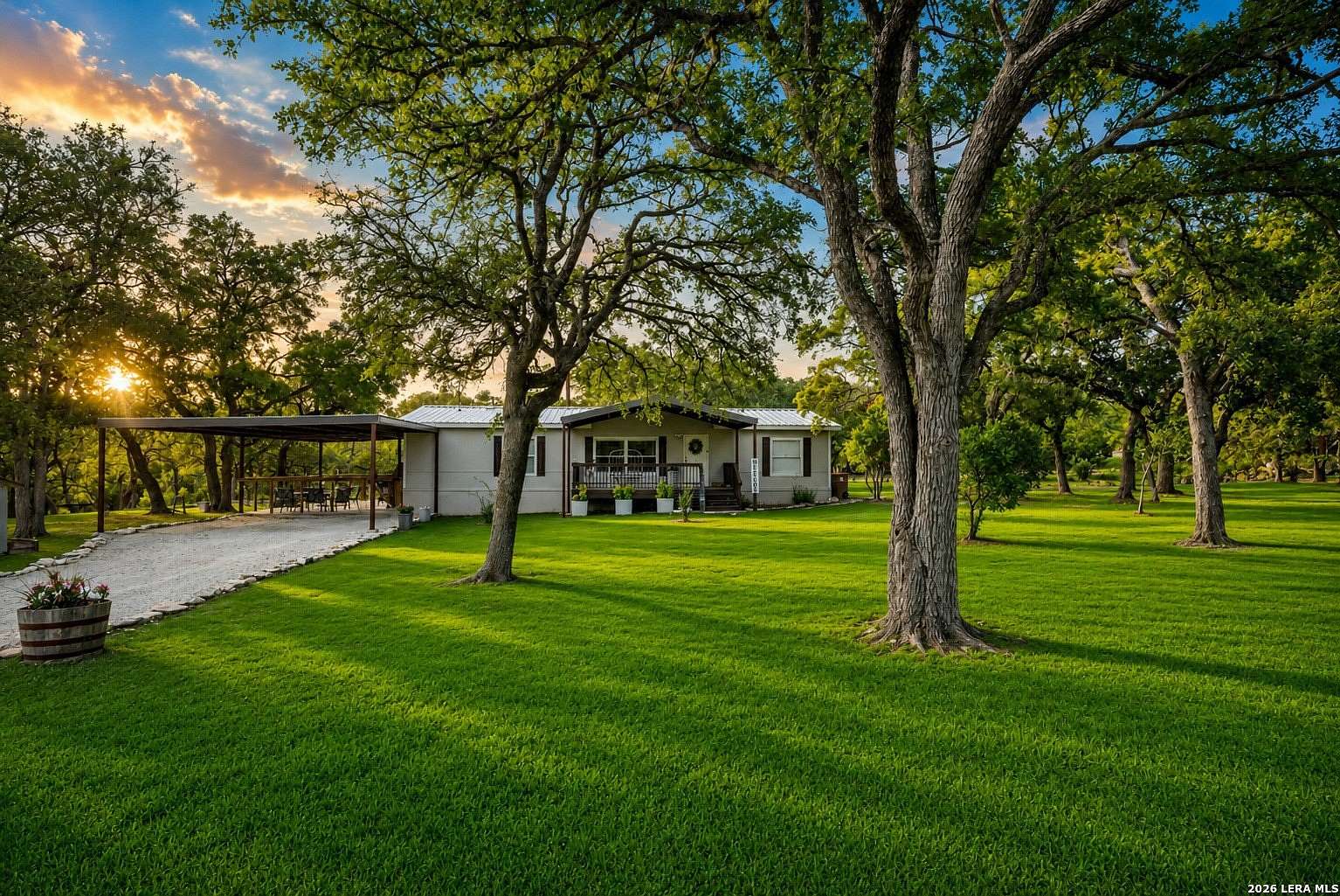 2.63 Acres of Land with Home for Sale in Spring Branch, Texas