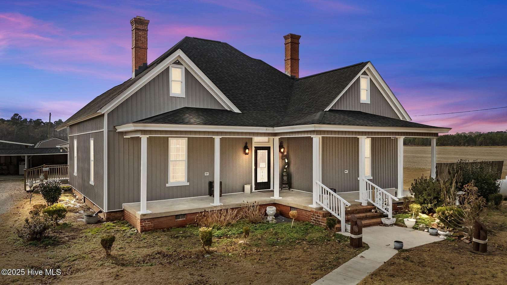 4.17 Acres of Residential Land with Home for Sale in Rocky Mount, North Carolina