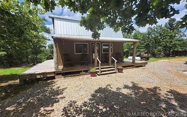 2.5 Acres of Land with Home for Sale in Moyers, Oklahoma