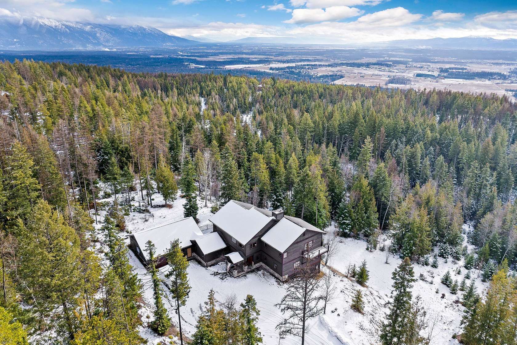 14.9 Acres of Land with Home for Sale in Whitefish, Montana