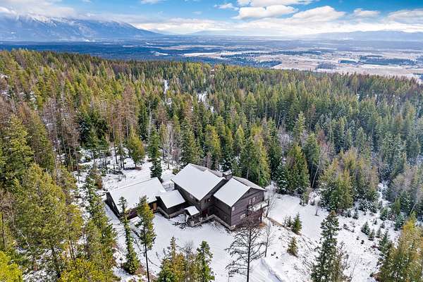 14.9 Acres of Land with Home for Sale in Whitefish, Montana