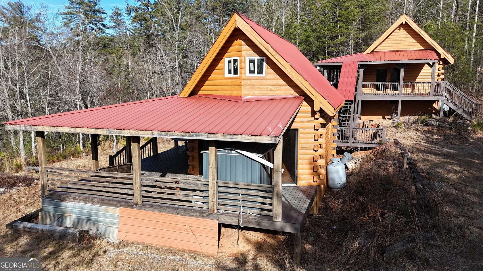 7.1 Acres of Residential Land with Home for Sale in Helen, Georgia