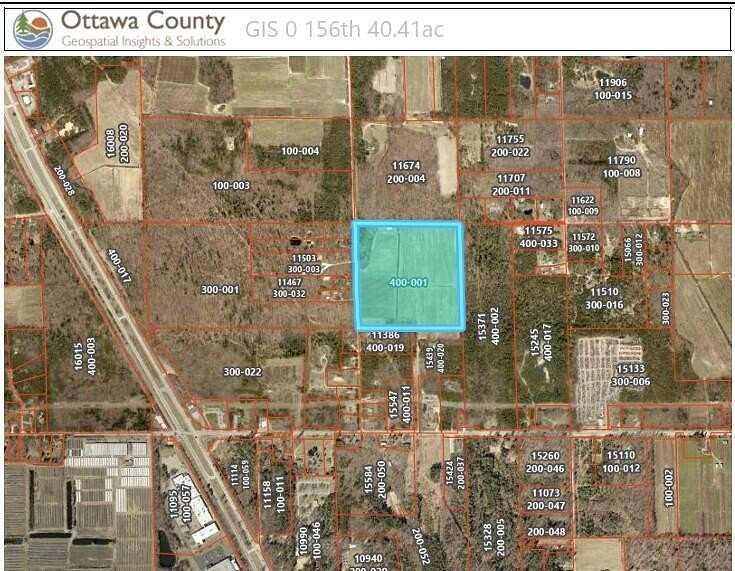 40.4 Acres of Recreational Land for Sale in West Olive, Michigan