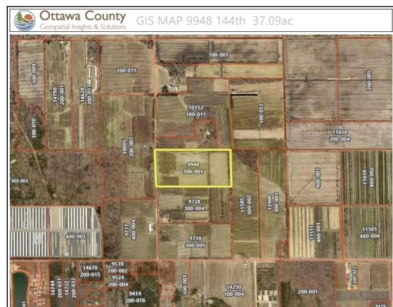 37 Acres of Recreational Land for Sale in West Olive, Michigan