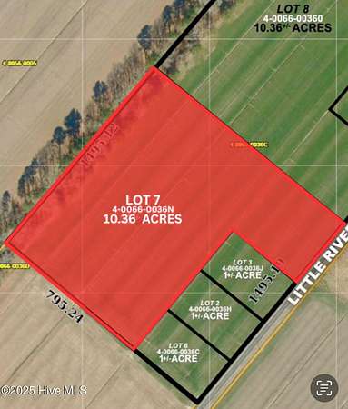 10.4 Acres of Land for Sale in Hertford, North Carolina